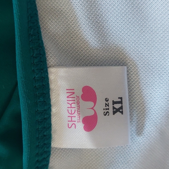 Shekini women's set two piece Green ruffle Bikini  size XL - Picture 11 of 11